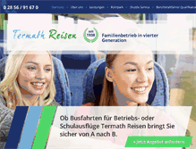 Tablet Screenshot of busbetrieb-termath.de